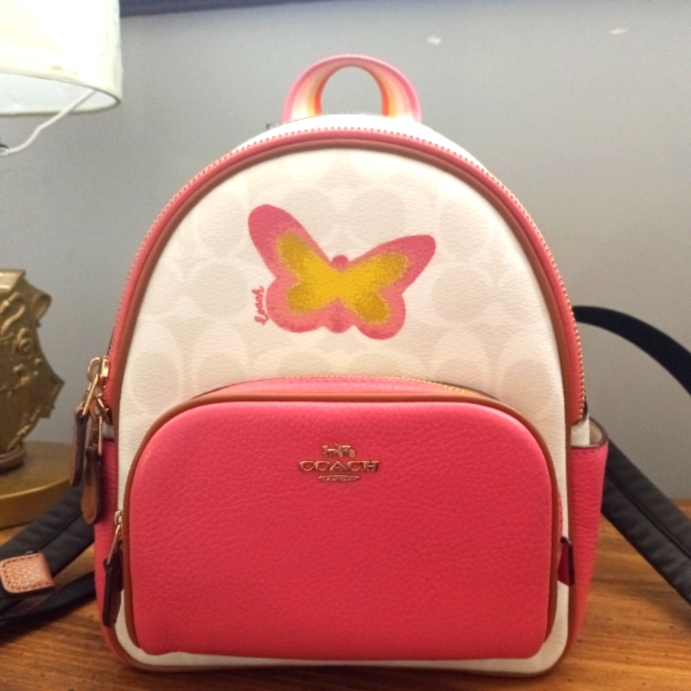 Coach mini backpack
